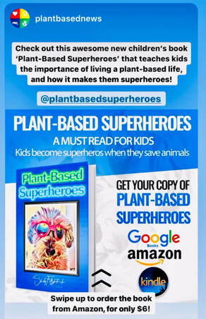 Vegan Kids Book,  Plant Based Superheroes Kids Book